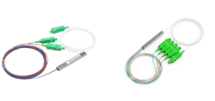 1x2, 1x4 Mini PLC Fiber Splitter